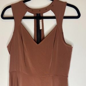 Rust Lush Mini Dress